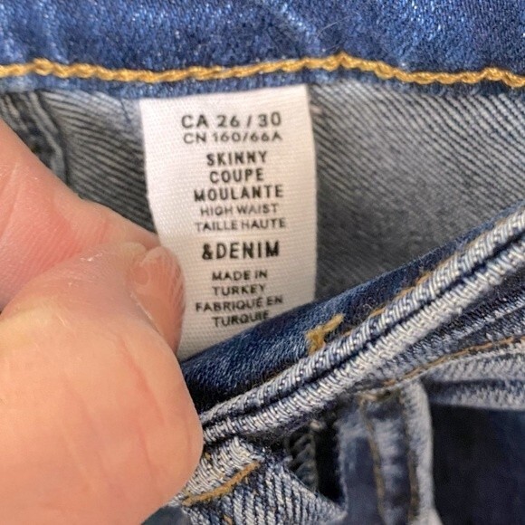 H&M Women’s High-Waist Skinny Denim Jeans - Picture 6 of 8